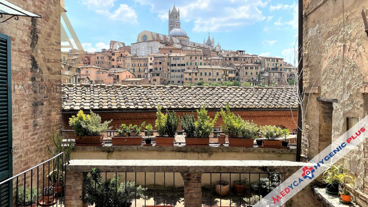 Camporegio 31- In Centro Con Vista Sul Duomo เซียนา ภายนอก รูปภาพ